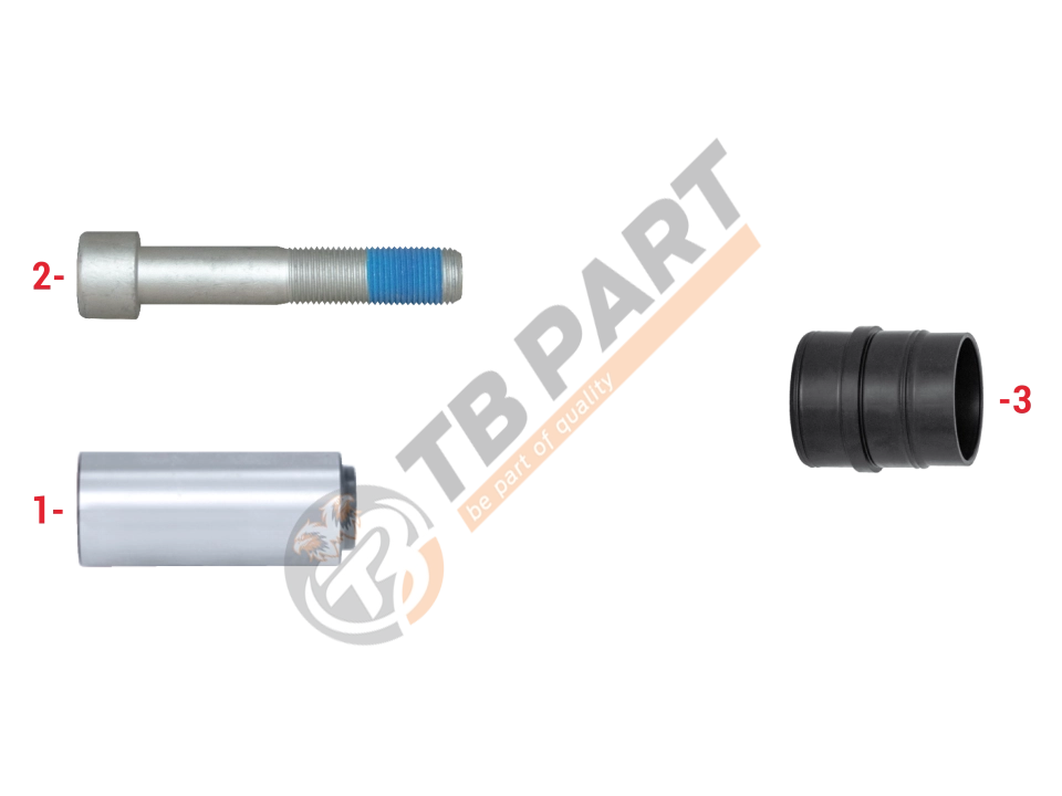 Caliper Rubber Bush & Guide Repair Kit