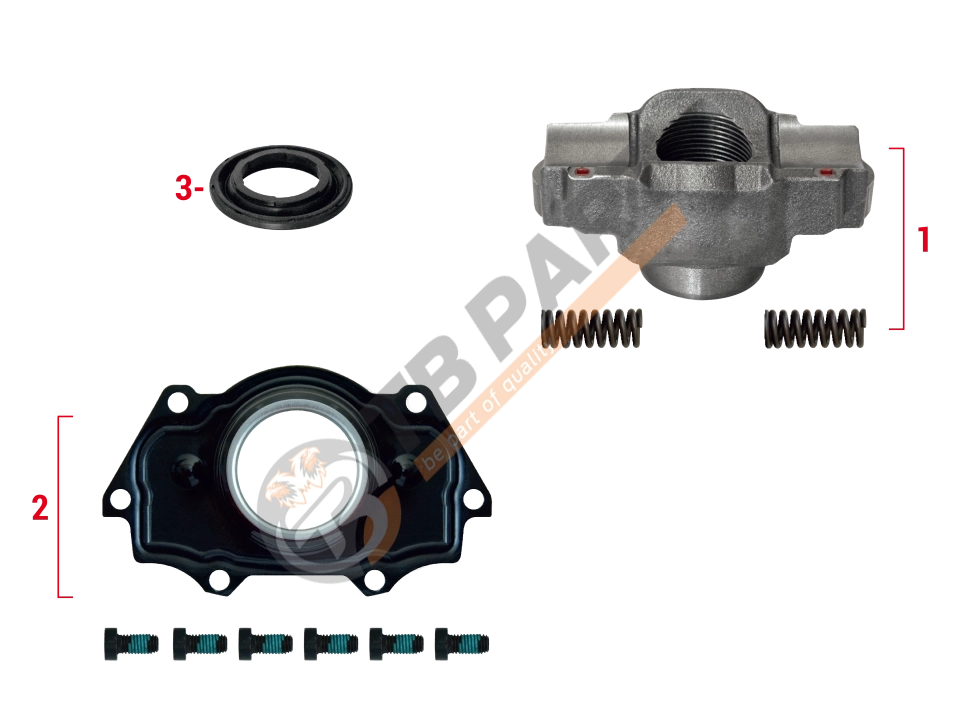 Caliper Bridge Assembly Repair Kit