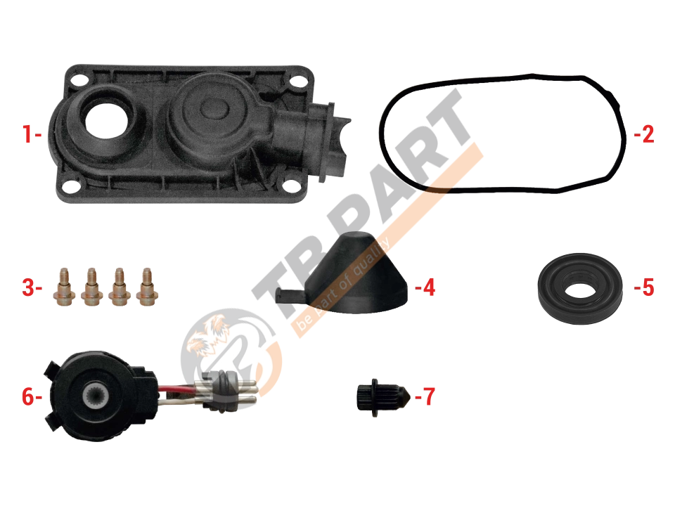 Caliper Plastic Cover (2 Cables Sensor)