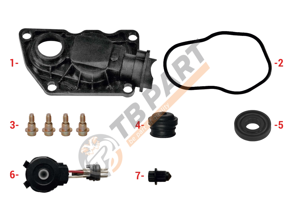 Caliper Plastic Cover (2 Cables Sensor)