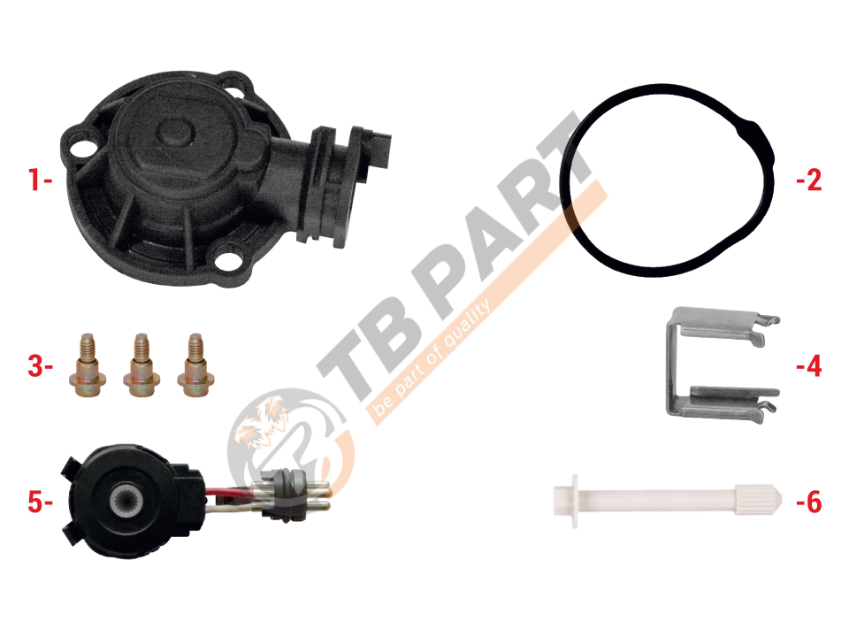 Caliper Plastic Cover (2 Cables Sensor)