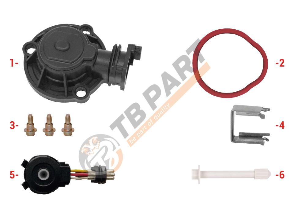 Caliper Plastic Cover (3 Cables Sensor - MB)