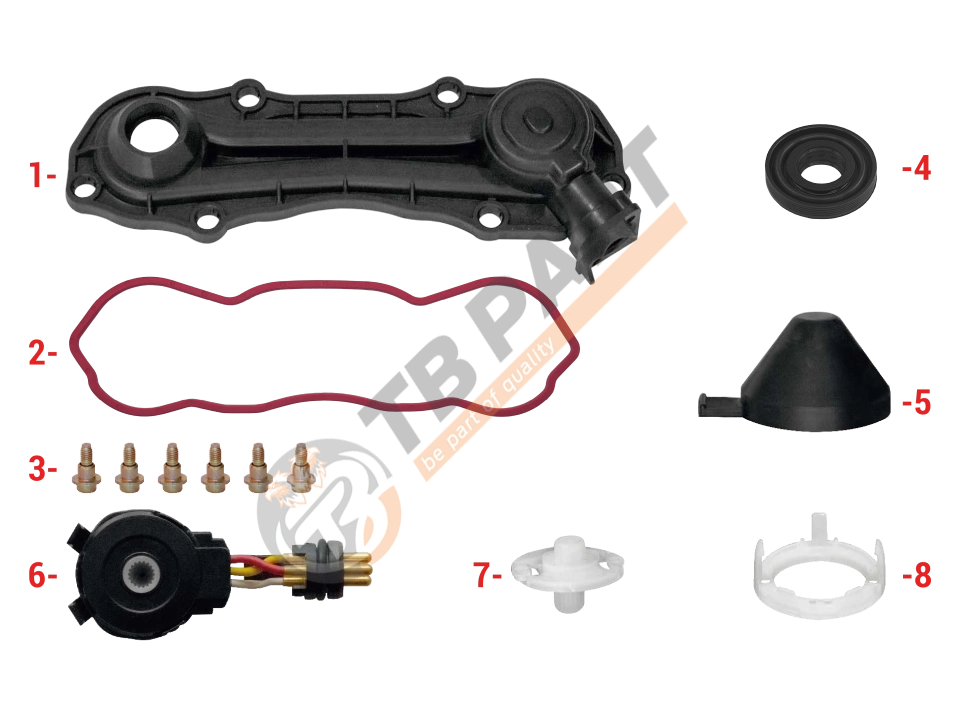 Caliper Plastic Cover (3 Cables Sensor - Man TGA)