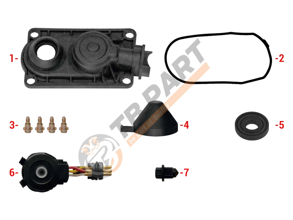 Caliper Plastic Cover (3 Cables Sensor - 12-180 Man TGL)