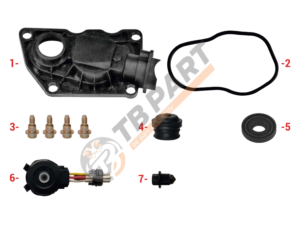 Caliper Plastic Cover (3 Cables Sensor - MB)
