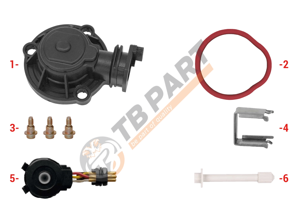 Caliper Sensor Cover (3 Cables Sensor - Man)