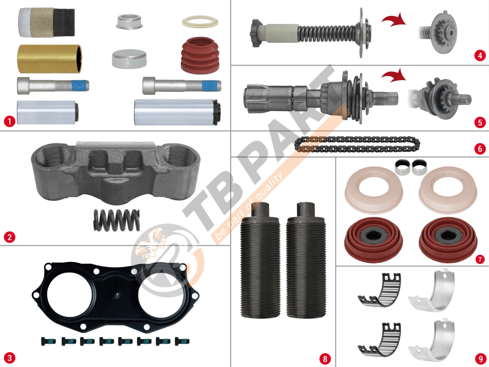 Caliper Complete Repair Set