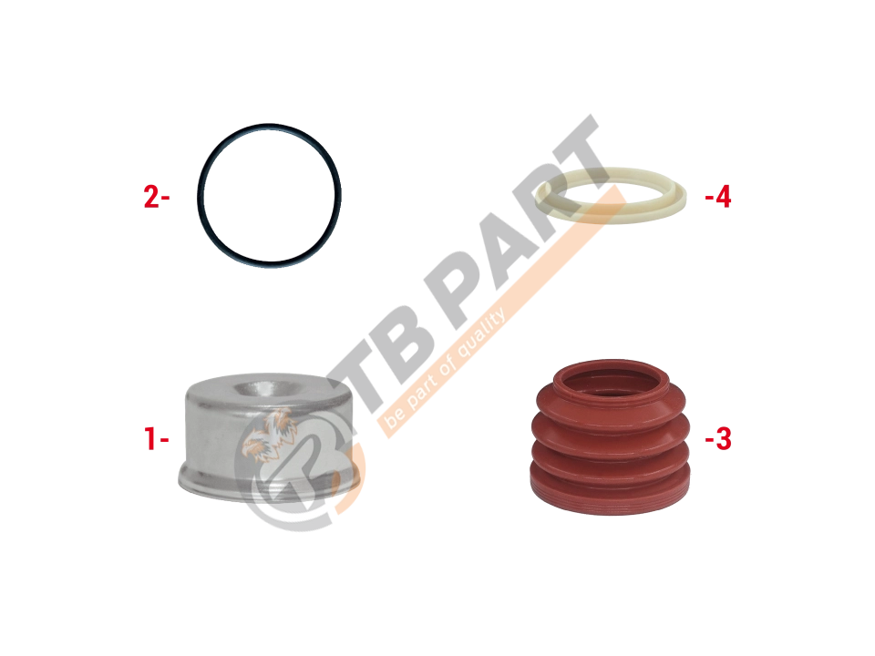 Caliper Boots & Cap Repair Kit