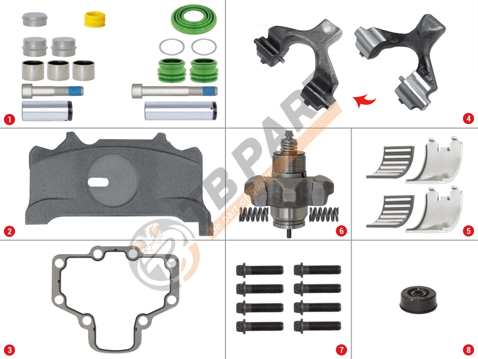 SF Axle Set (Right)