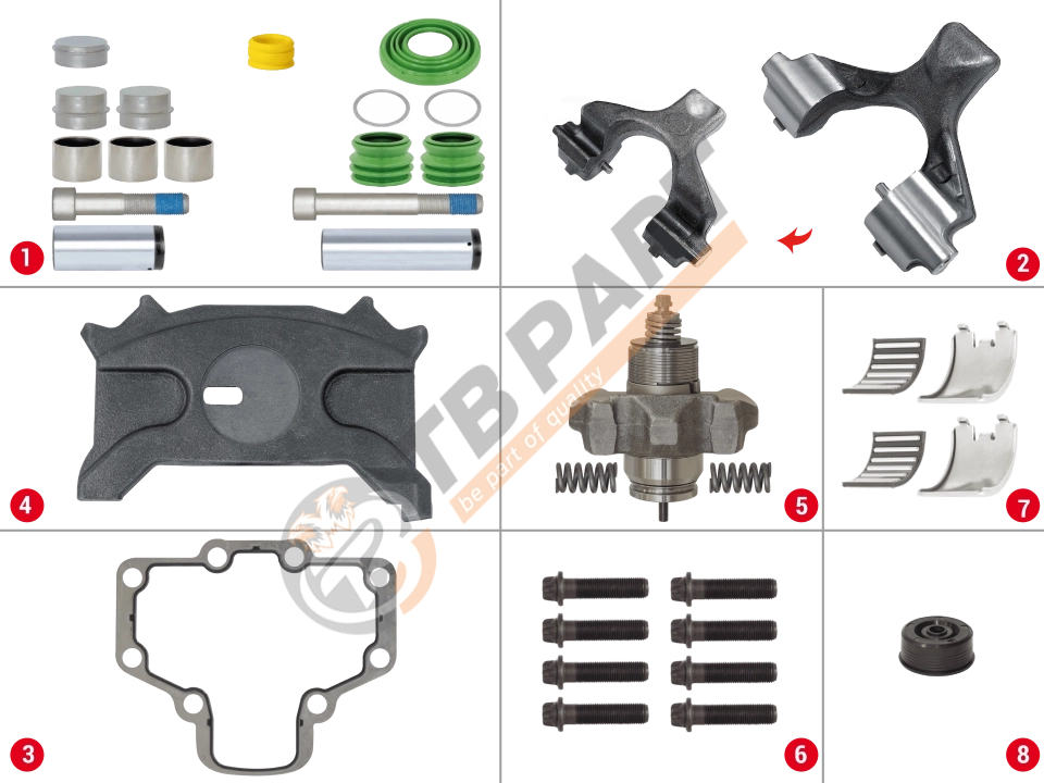 SF Axle PAN22 Set (Right)
