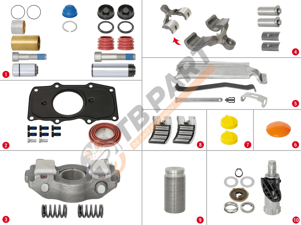 Caliper Complete Repair Set ( Left )