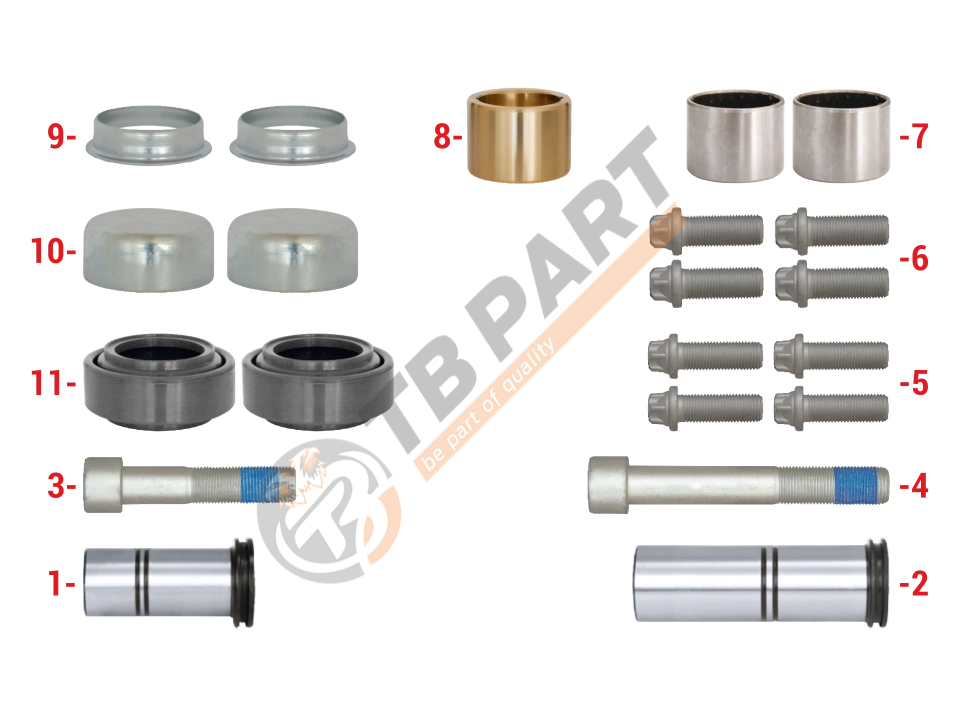 Caliper Guide Pin Repair Kit