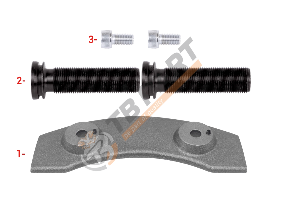 Caliper Push Plate Repair Kit (Right)