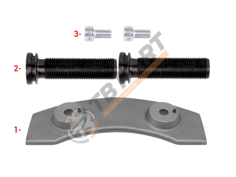 Caliper Push Plate Repair Kit (Left)