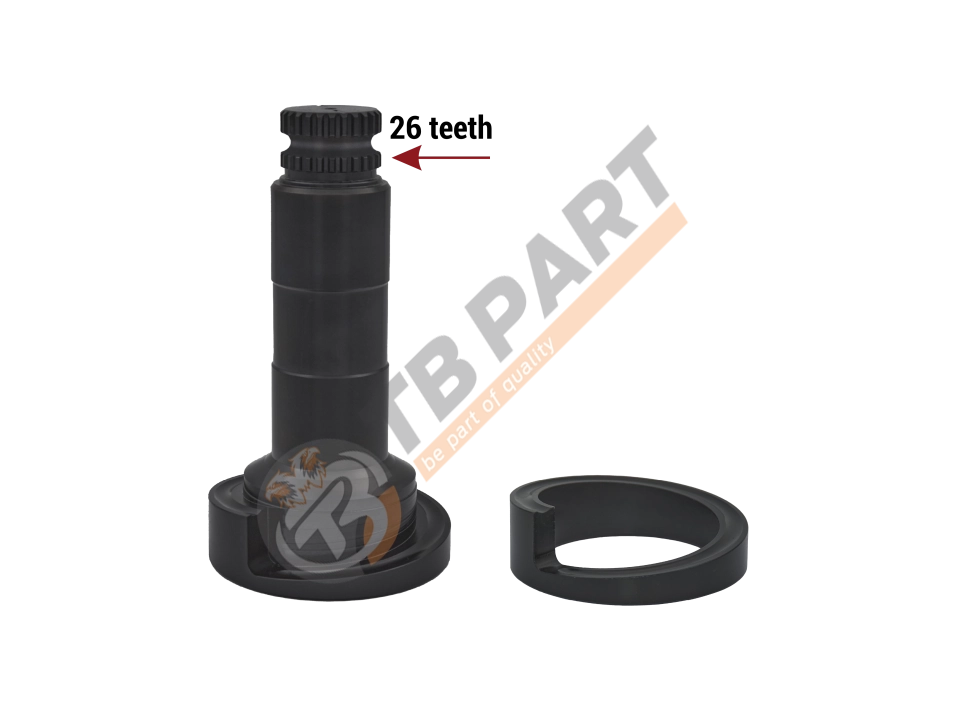 Shaft Assembly (Long - Left) 26 Teeth
