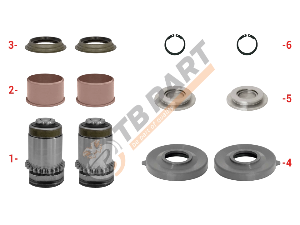Adjuster Tappet Repair Kit (Left)