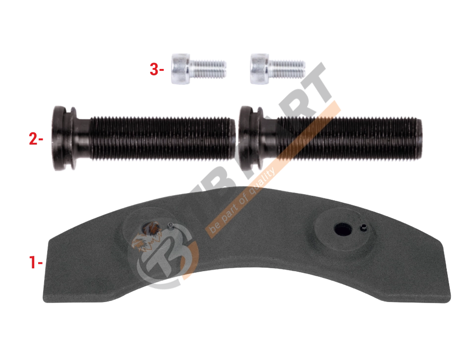 Push Plate Repair Kit (Left)