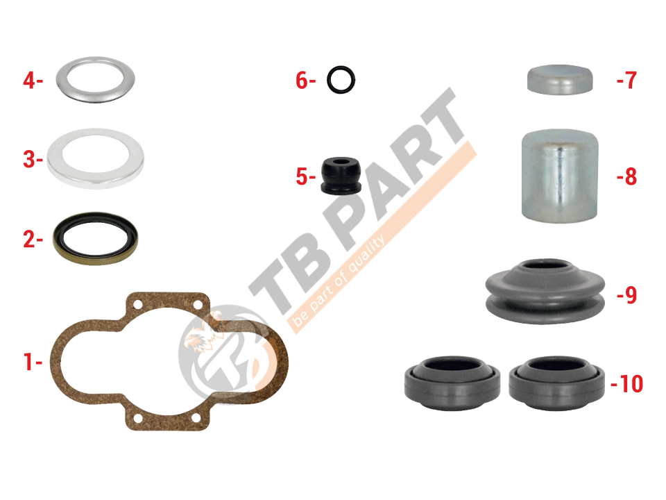 Caliper Overhaul Seal Kit