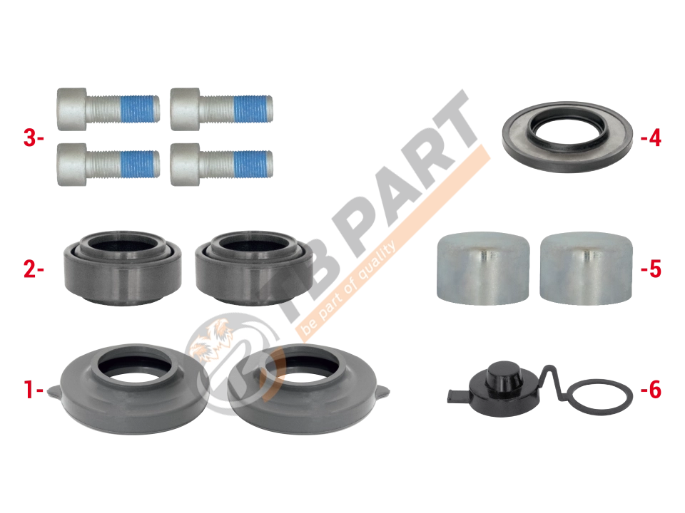 Caliper Seals & Bolts Repair Kit