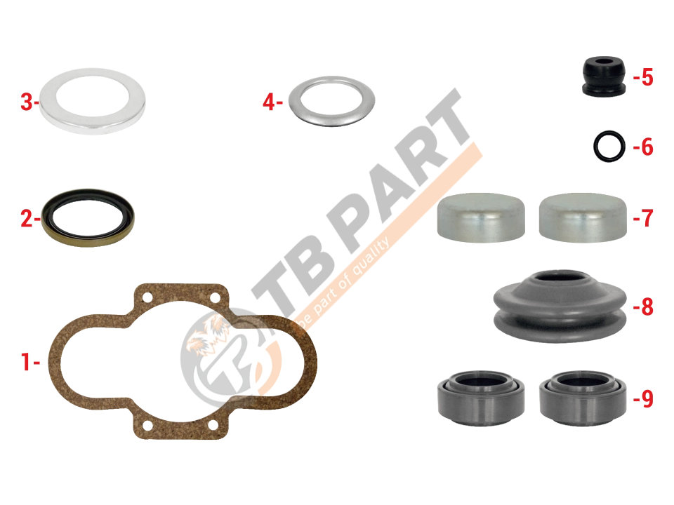 Caliper Overhaul Seal Kit