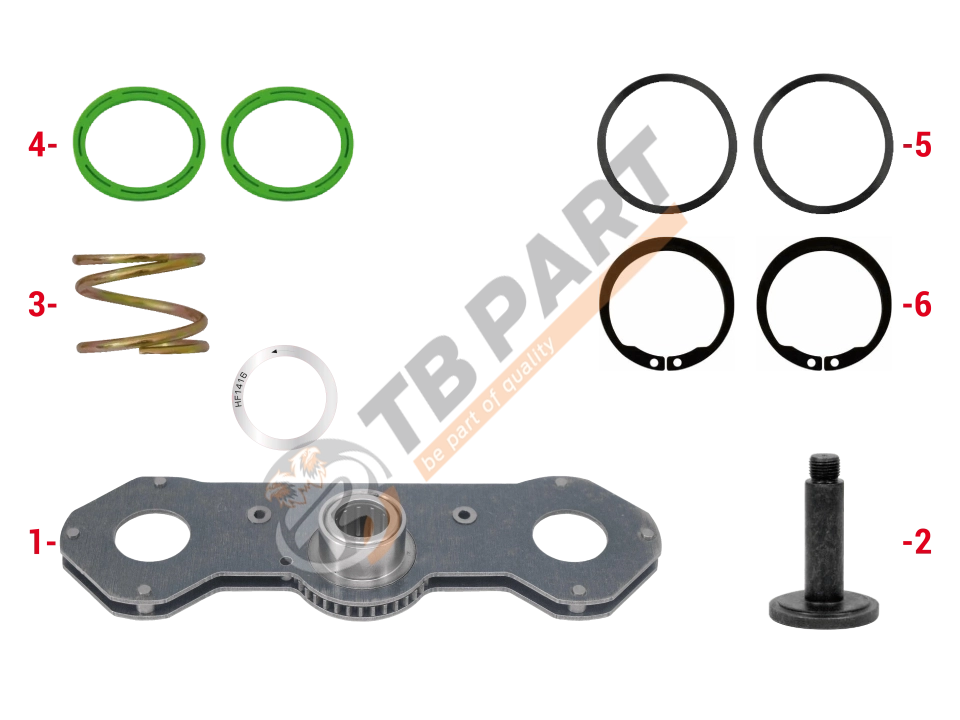 Adjusting Mechanism Repair Kit (Left)