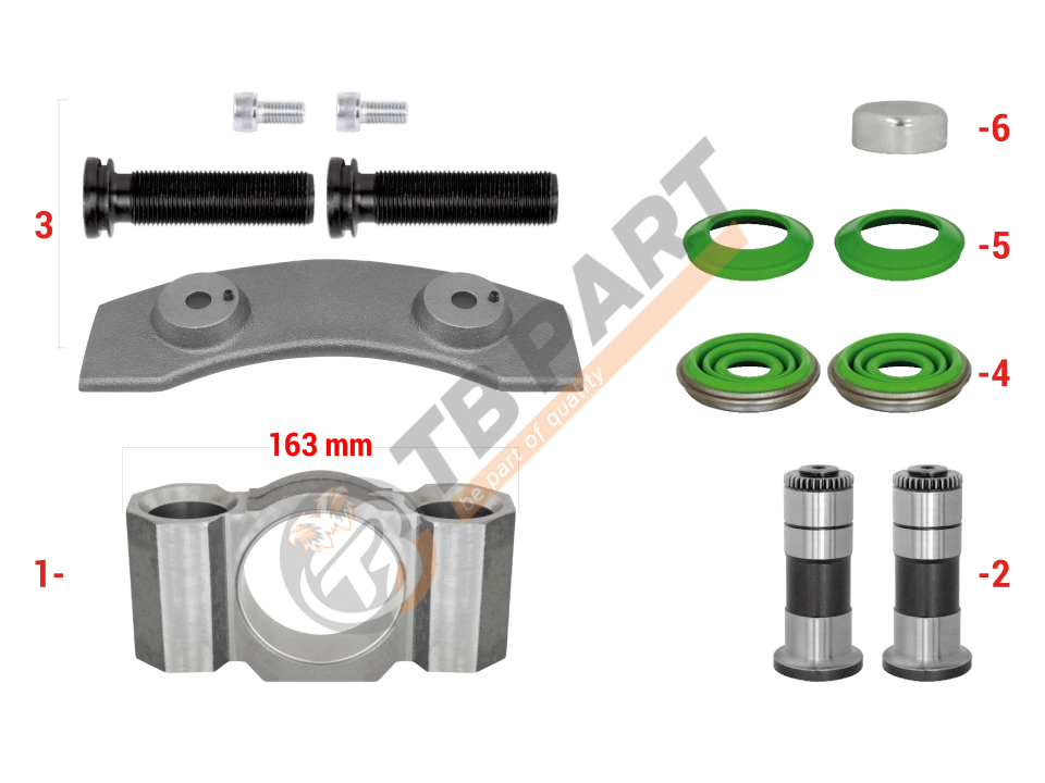 Caliper Assembly Kit (Left)