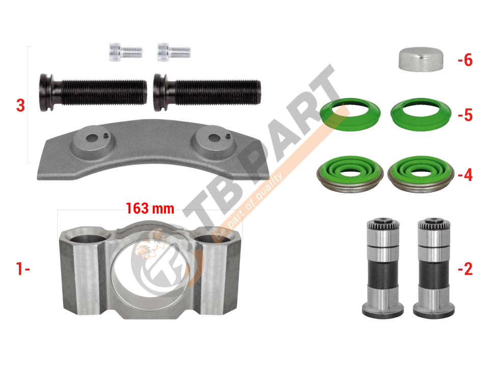Caliper Assembly Kit (Right)