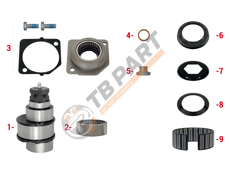 Caliper Shaft Repair Kit