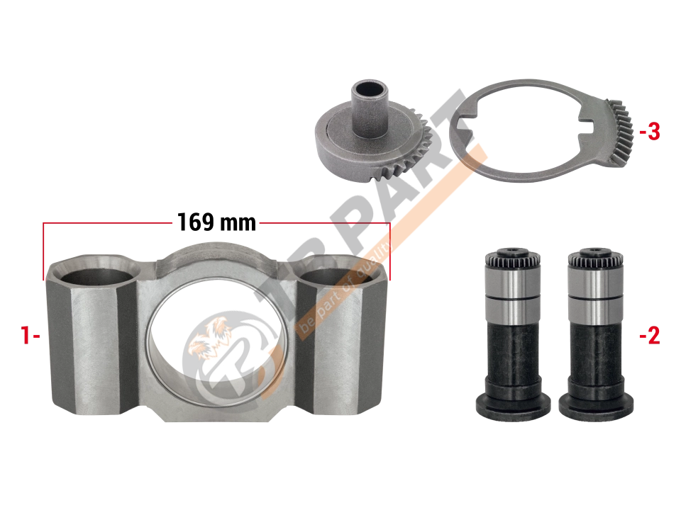 Gear & Bridge Assembly Kit (Left)