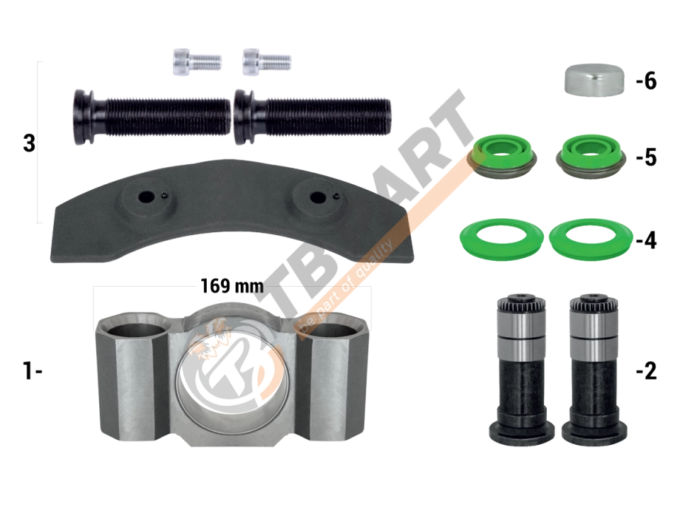 Caliper Assembly Kit (Right)
