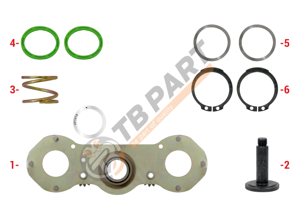 Adjusting Mechanism Repair Kit (Left)