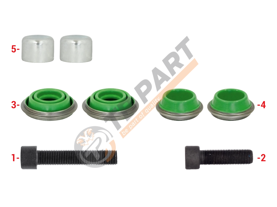 Caliper Seals & Bolts Repair Kit