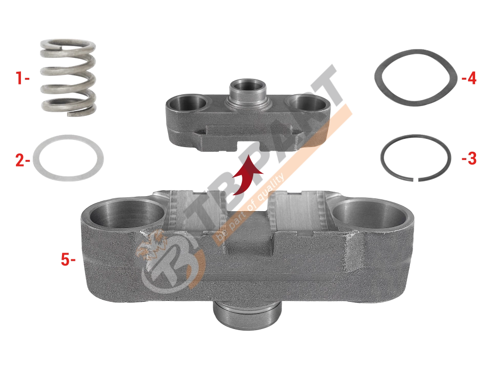 Caliper Bridge Assembly Repair Kit