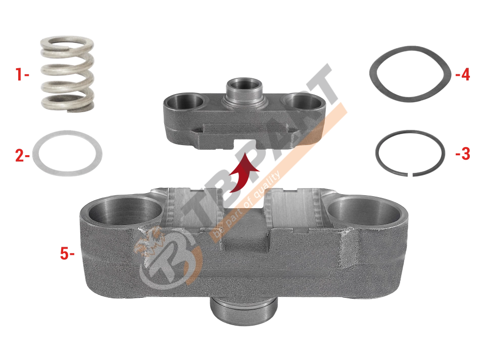 Caliper Bridge Assembly Repair Kit