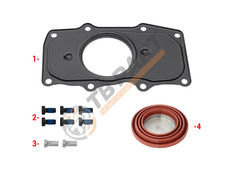Caliper Cover Repair Kit (Left)