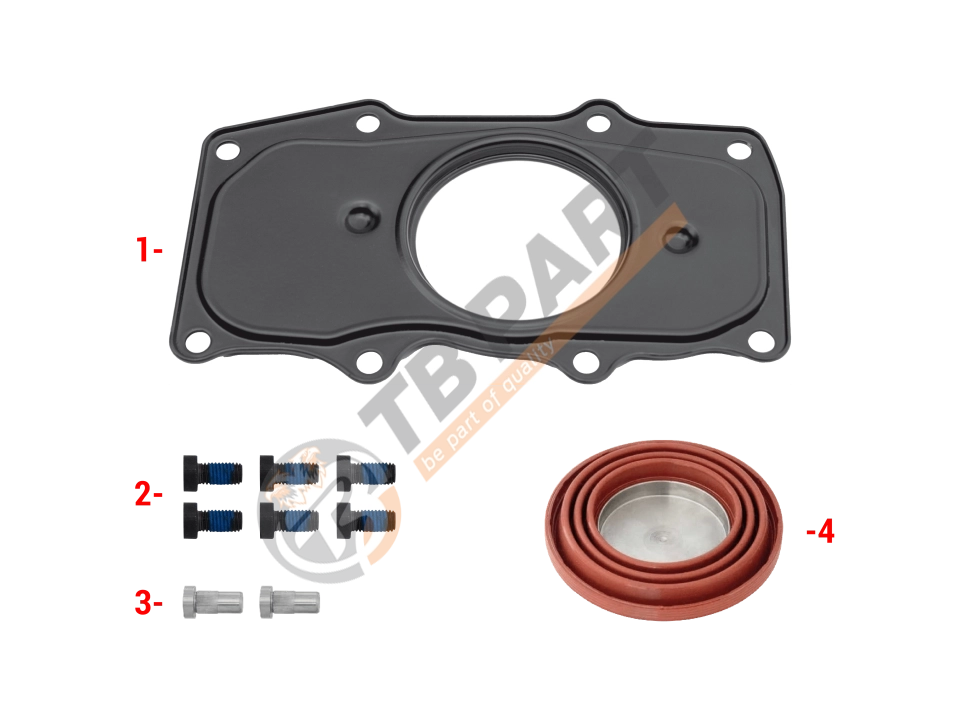 Caliper Cover Repair Kit (Right)